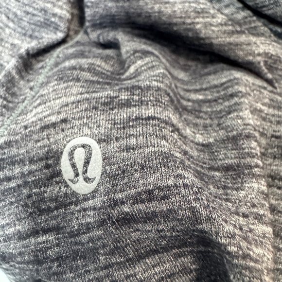 LULULEMON Twist and Toil Tank Built In Bra Heathered Black - Picture 3 of 8